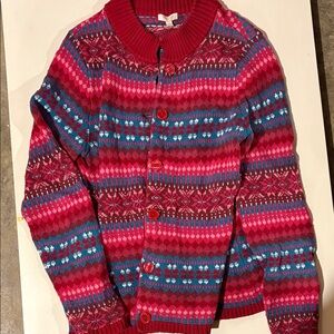 Talbots Multicolor Patterned Sweater